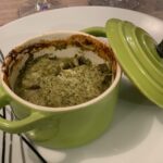 Mini gratins de pommes de terre, champignons et épinards