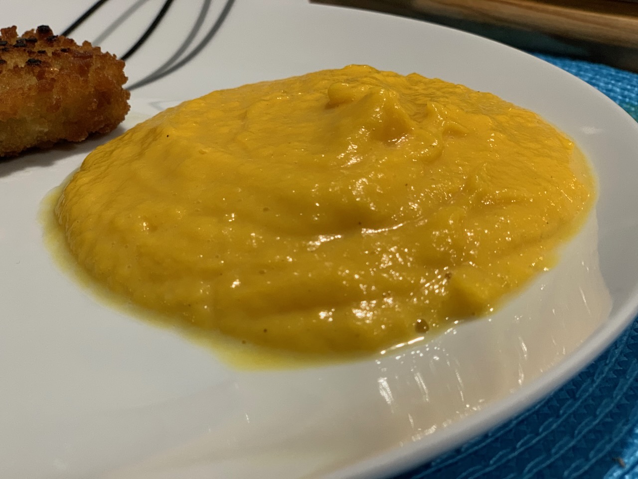 Purée de butternut à la crème