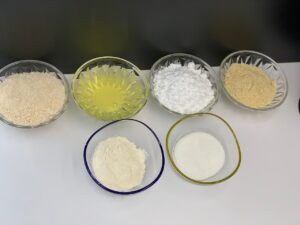 Recette trianon -Préparer les ingrédients de cette étape.
