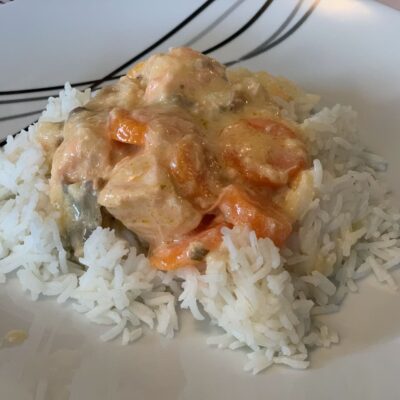 Recette blanquette de saumon