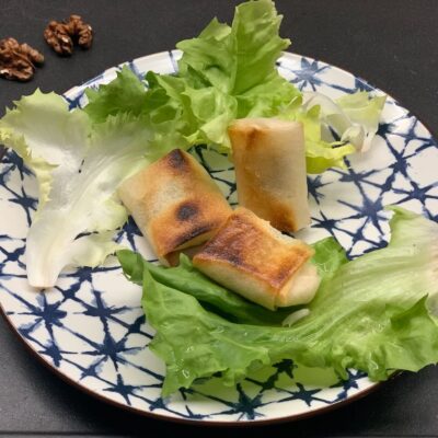 Recette croustillant noix camembert