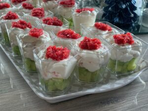 Recette verrines concombre saumon