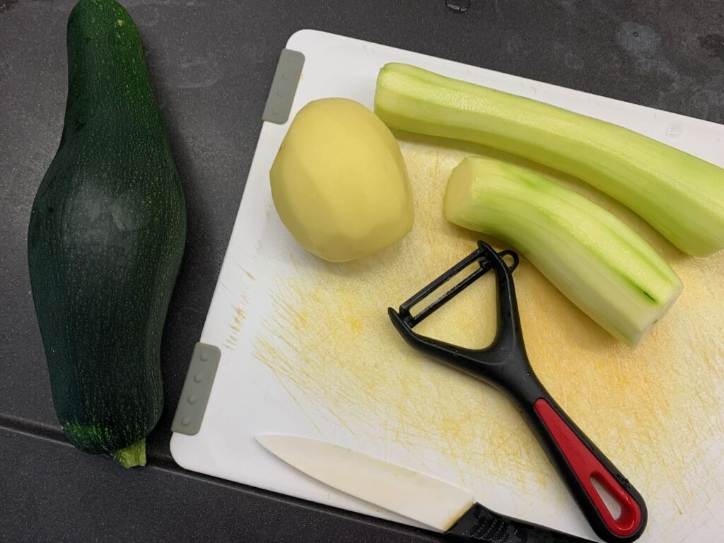 Purée courgettes pommes de terre crème fraîche