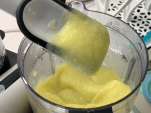 Purée courgettes pommes de terre crème fraîche