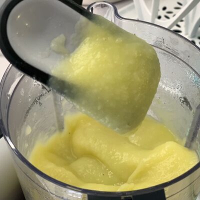 Purée courgettes pommes de terre crème fraîche